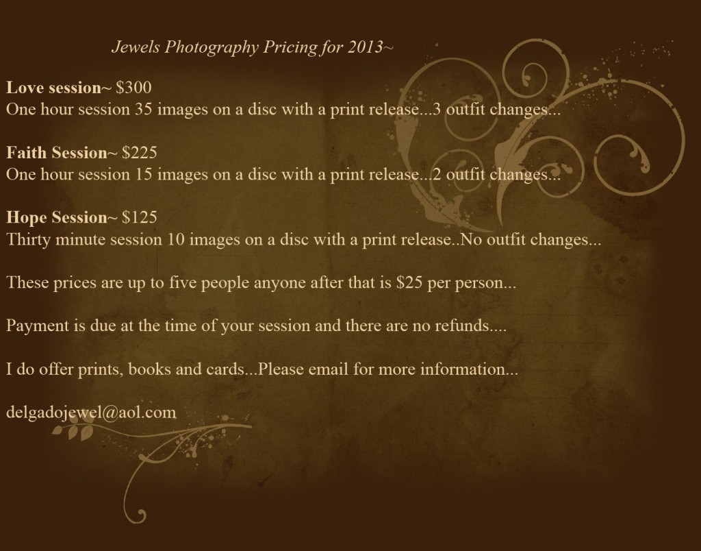 Jewels Photography Site – Blog