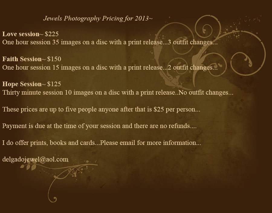 Jewels Photography Site – Blog