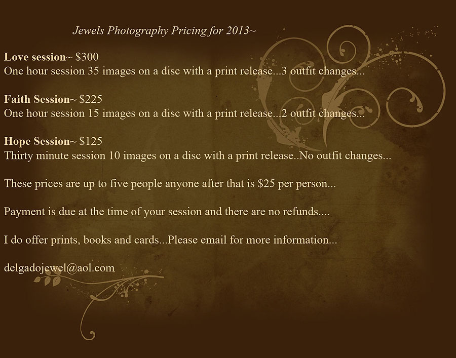 Jewels Photography Site – Blog