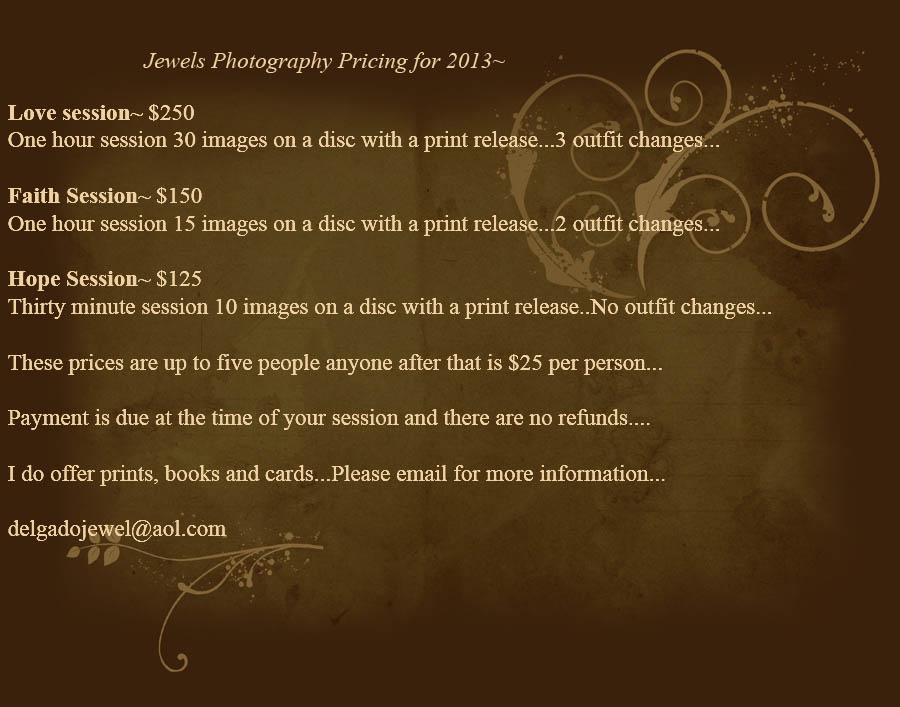 Jewels Photography Site – Blog